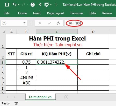 cach dung ham phi excel